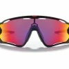 Oakley - Jawbreaker Sports Sunglasses - Matte Black Frame, Prizm Sapphire Polarising Road Lenses -2XU-shop 888392243645 STD shad fr 94283.1659001398