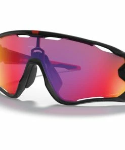 Oakley - Jawbreaker Sports Sunglasses - Matte Black Frame, Prizm Sapphire Polarising Road Lenses -2XU-shop 888392243645 STD shad qt 48056.1659001398