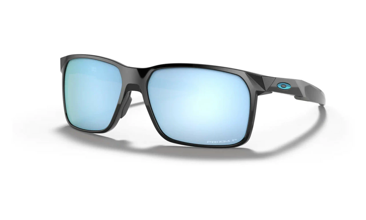 Oakley - Portal X Performance And Lifestyle Sunglasses - Polished Black Frame And Arms; Prizm Deep H2O Polarised Lenses 5 Oakley - Portal X Performance And Lifestyle Sunglasses - Polished Black Frame And Arms; Prizm Deep H2O Polarised Lenses - Image 3