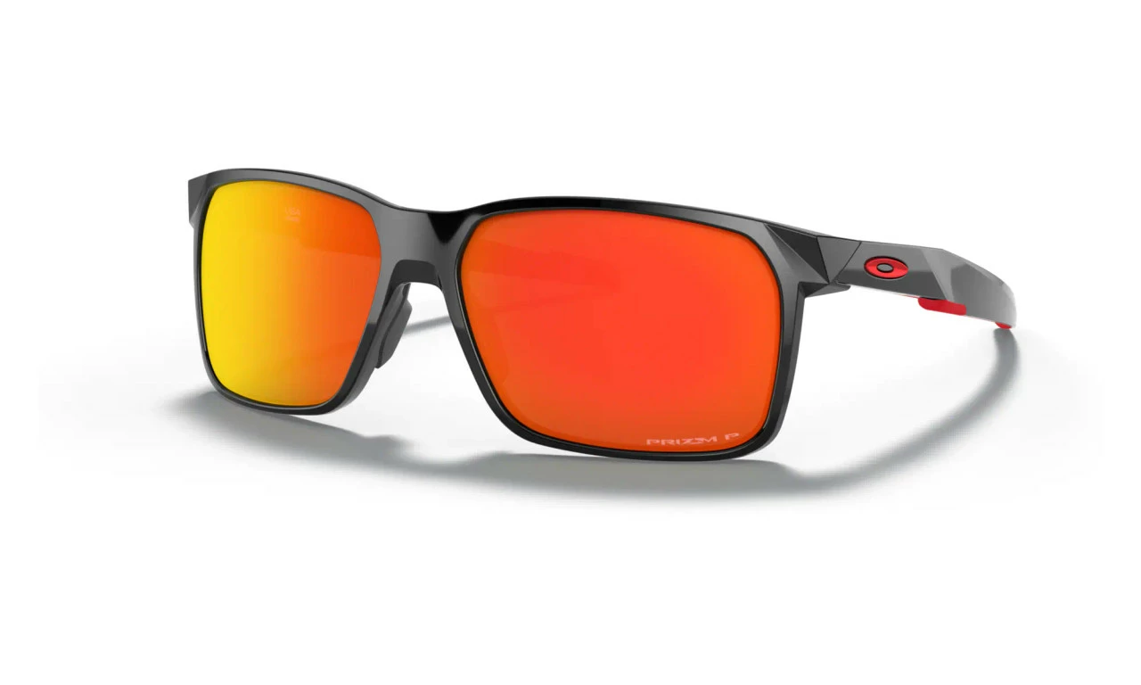 Oakley - Portal X Performance And Lifestyle Sunglasses - Polished Black Frame And Arms: Prizm Deep H2O Prizm Ruby Polarised Lenses 5 Oakley - Portal X Performance And Lifestyle Sunglasses - Polished Black Frame And Arms: Prizm Deep H2O Prizm Ruby Polarised Lenses - Image 3