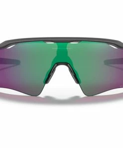 Oakley - Radar EV Path Sports Sunglasses - Matte Black Steel Frame: Prizm Road Jade Iridium Lenses