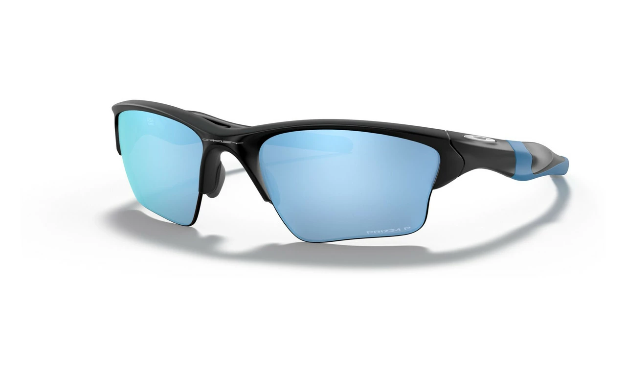 Oakley - Half Jacket 2.0 XL Sports Sunglasses: Matte Black/Matte Black Frames: Prizm Black/Polarized Prizm Deep H2O Polarised Lenses 6 Oakley - Half Jacket 2.0 XL Sports Sunglasses: Matte Black/Matte Black Frames: Prizm Black/Polarized Prizm Deep H2O Polarised Lenses - Image 4