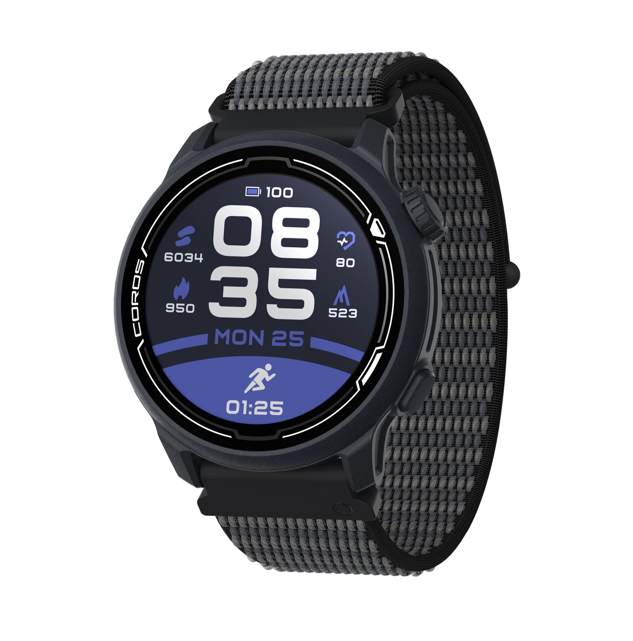 Coros - PACE 2 Premium GPS Sport Watch With Nylon Strap - Dark Navy 5 Coros - PACE 2 Premium GPS Sport Watch With Nylon Strap - Dark Navy - Image 3