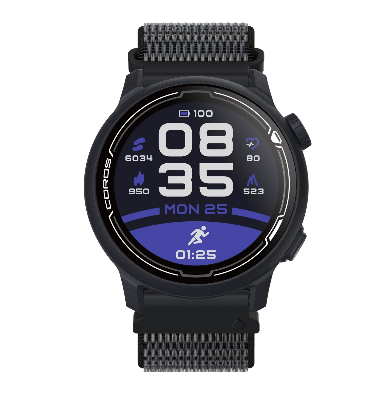 Coros - PACE 2 Premium GPS Sport Watch With Nylon Strap - Dark Navy 3 Coros - PACE 2 Premium GPS Sport Watch With Nylon Strap - Dark Navy