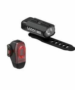 Lezyne - Hecto Drive 500XL / KTV Pair - Black / Black