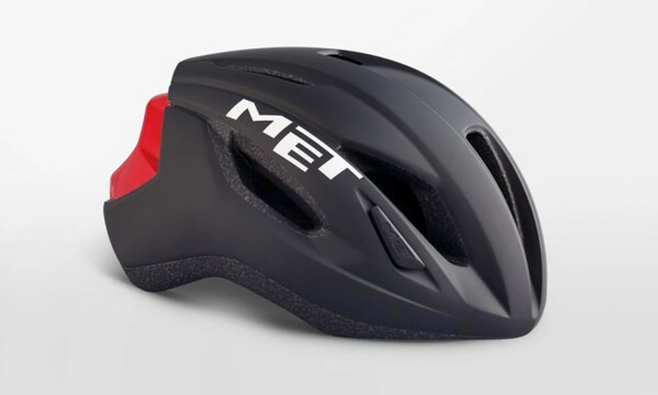 MET - Strale Black Red Matt Glossy Helmet 3 MET - Strale Black Red Matt Glossy Helmet