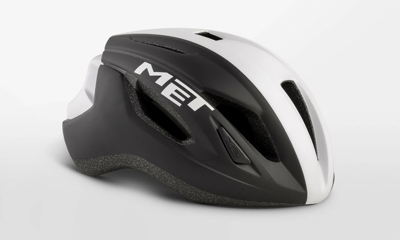 MET - Strale Black White Panel Helmet 3 MET - Strale Black White Panel Helmet