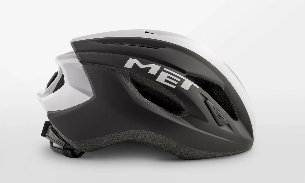 MET - Strale Black White Panel Helmet 4 MET - Strale Black White Panel Helmet - Image 2