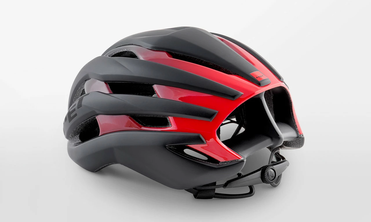 MET - Trenta Black Shaded Red Helmet 5 MET - Trenta Black Shaded Red Helmet - Image 3