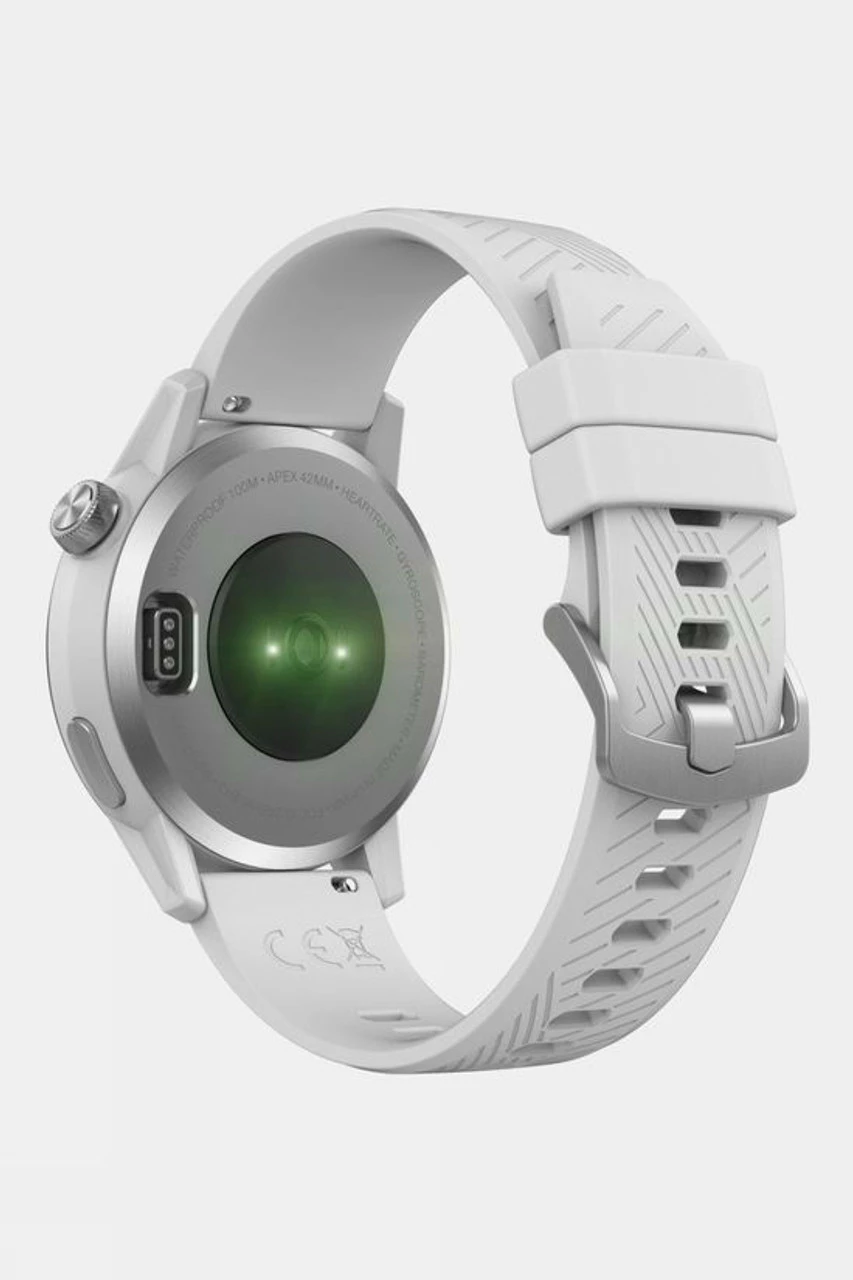 Coros - Apex Premium Multisport GPS Watch - 42mm Face - White/Silver 6 Coros - Apex Premium Multisport GPS Watch - 42mm Face - White/Silver - Image 4