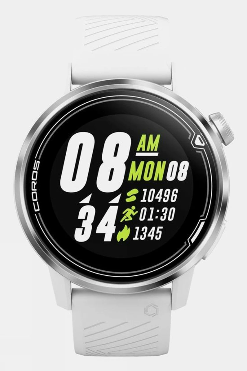 Coros - Apex Premium Multisport GPS Watch - 42mm Face - White/Silver 3 Coros - Apex Premium Multisport GPS Watch - 42mm Face - White/Silver
