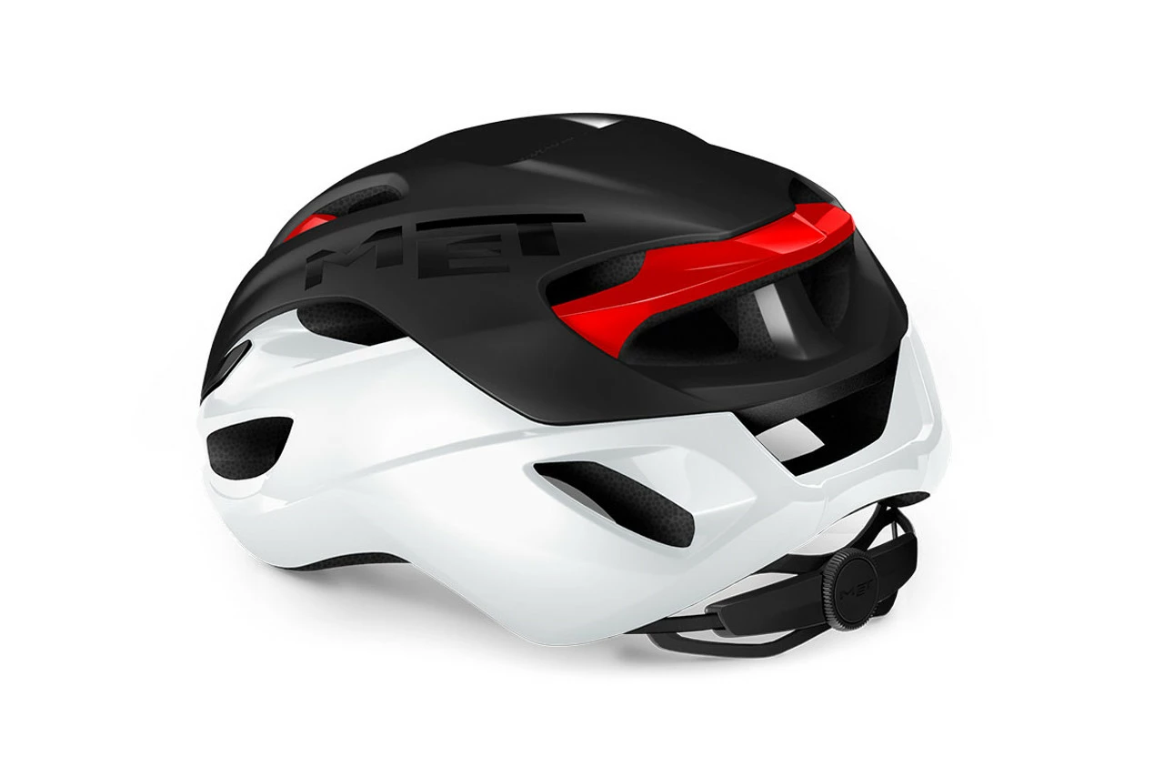 MET - My21 Rivale MIPS Cycling Helmet - Black/White/Red 5 MET - My21 Rivale MIPS Cycling Helmet - Black/White/Red - Image 3