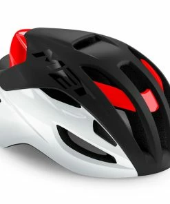 MET - My21 Rivale MIPS Cycling Helmet - Black/White/Red