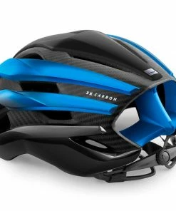 MET - My21 Trenta 3K Cycle Helmet - Carbon Black/Blue 9 MET - My21 Trenta 3K Cycle Helmet - Carbon Black/Blue -2XU-shop trenta 3k carbon cycling helmet NB1 back 06915.1629284463