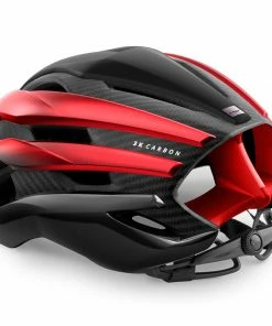 MET - My21 Trenta 3K Cycle Helmet - Carbon Black/Red 9 MET - My21 Trenta 3K Cycle Helmet - Carbon Black/Red -2XU-shop trenta 3k carbon cycling helmet RN1 back 60178.1629284483