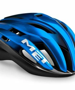 MET - My21 Trenta MIPS Road Cycling Helmet - Black/Blue