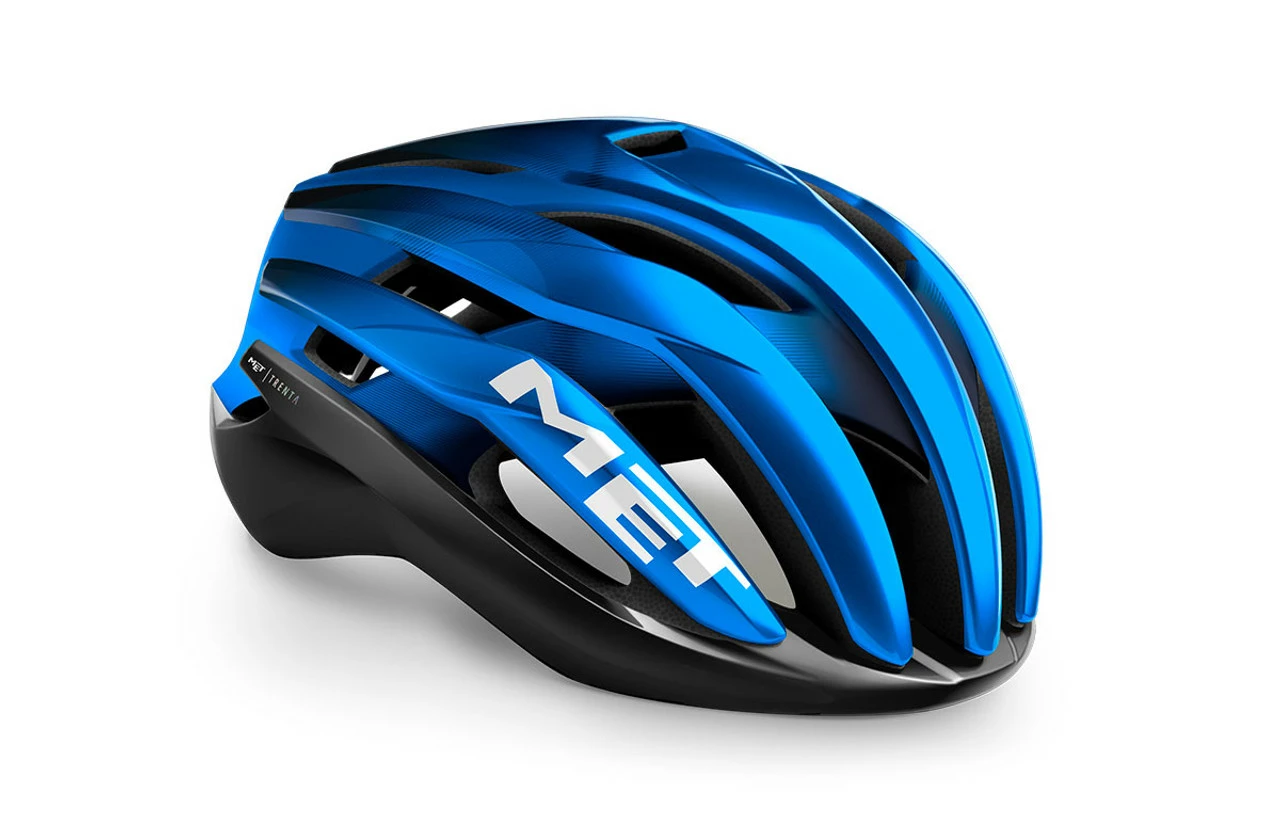 MET - My21 Trenta MIPS Road Cycling Helmet - Black/Blue 3 MET - My21 Trenta MIPS Road Cycling Helmet - Black/Blue