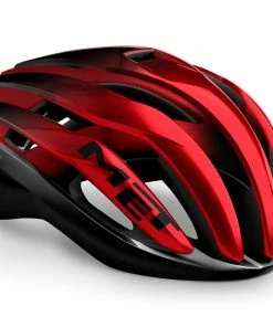 MET - My21 Trenta MIPS Road Cycling Helmet - Black/Red
